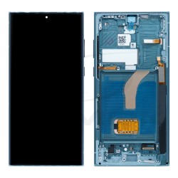 LCD Display SAMSUNG S908 GALAXY S22 ULTRA GREEN WITH FRAME EU [OLED SOFT 6.8]
