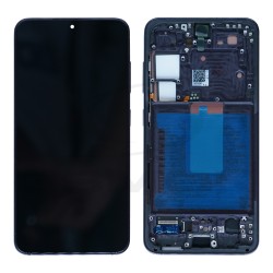 LCD Display SAMSUNG S911 GALAXY S23 BLACK WITH FRAME EU [OLED SOFT 6.1]
