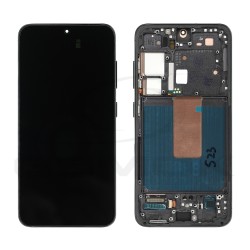 LCD Display SAMSUNG S911 GALAXY S23 WITH FRAME BLACK [OLED]