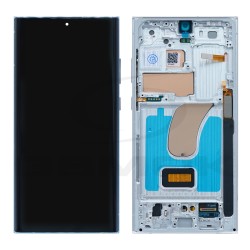 LCD Display SAMSUNG S918 GALAXY S23 ULTRA WHITE WITH FRAME EU [OLED SOFT RMORE 6.8]