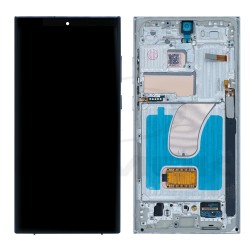 LCD Display SAMSUNG S918 GALAXY S23 ULTRA GOLD WITH FRAME EU [OLED SOFT RMORE 6.8]