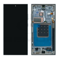 LCD Display SAMSUNG S928 GALAXY S24 ULTRA GRAY WITH FRAME EU [OLED SOFT RMORE 6.8]