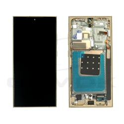 LCD Display SAMSUNG S928 GALAXY S24 ULTRA GOLD WITH FRAME EU [OLED SOFT RMORE 6.8]