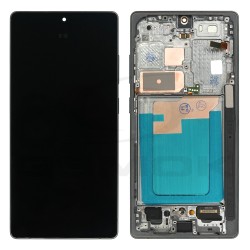 LCD Display SAMSUNG S938 GALAXY S25 ULTRA WITH FRAME BLACK [OLED SOFT SMALL SIZE 6.78]