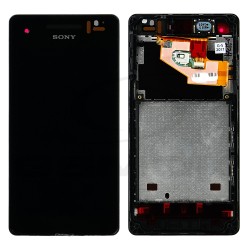 LCD Display SONY XPERIA ZV LT25I BLACK WITH FRAME 1268-1634 LOC000475 ORIGINAL SERVICE PACK