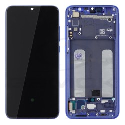 LCD Display XIAOMI MI 9 LITE BLUE WITH FRAME [OLED]