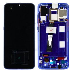 LCD Display XIAOMI MI 9 WITH FRAME BLUE 561010016033 ORIGINAL SERVICE PACK