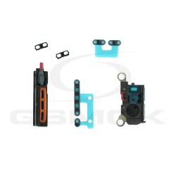 BOTTOM SPEAKER MESH SET IPHONE 15 PRO MAX BLACK