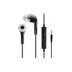 EARPHONES  SAMSUNG 3.5MM GP-TOU021CSBBW BLACK ORIGINAL