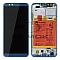 LCD + TOUCH PAD COMPLETE HUAWEI HONOR 9 LITE WITH FRAME AND BATTERY BLUE 02351SNQ ORIGINAL SERVICE PACK