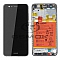 LCD + TOUCH PAD COMPLETE HUAWEI P10 LITE WAS-LX1A WITH FRAME AND BATTERY BLACK 02351FSE 02351FSG ORIGINAL SERVICE PACK
