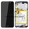 LCD + TOUCH PAD COMPLETE HUAWEI Y6 II CAM-L21 WITH FRAME AND BATTERY BLACK 02350XME 02350VUG ORIGINAL SERVICE PACK