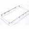 LCD FRAME IPHONE 4 WHITE WITH STICKER