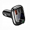 FM TRANSMITER CAR CHARGER BASEUS CCTM-B01 BLACK