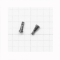 SCREWS FOR BATTERY COVER IPHONE 7-KIT 2PCS BLACK SCREWS FOR BATTERY COVER IPHONE 7-KIT 2PCS BLACK