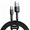 CABLE USB MICRO USB 1.5A 2M TWO-SIDED BASEUS CAMKLF-CG1 GREY