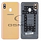 BATTERY COVER HOUSING SAMSUNG A405 GALAXY A40 CORAL WITH LENS OF CAMERA GH82-19406D [ORIGINAL USED GRADE A]