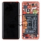 LCD + TOUCH PAD COMPLETE HUAWEI P30 PRO WITH FRAME AND BATTERY SUNRISE RED 02352PGK ORIGINAL SERVICE PACK
