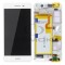 LCD + TOUCH PAD COMPLETE HUAWEI P8 LITE SMART TAG-L01 WITH FRAME AND BATTERY SILVER 02350PLC ORIGINAL SERVICE PACK