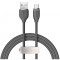 CABLE USB TO USB-C 100W 1.2M BASEUS JELLY LIQUID CAGD010001 BLACK