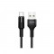 CABLE USB TO USB-C 2A 1.2M USAMS U5 SJ221TC01 US-SJ221 BLACK
