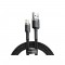 CABLE USB LIGHTNING 1.5A 2M BASEUS CAFULE CALKLF-CG1 BLACK