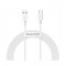 CABLE USB USB-C 6A 66W 2M BASEUS SUPERIOR CATYS-A02 WHITE
