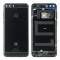 BATTERY COVER HOUSING HUAWEI P SMART BLACK WITH LENS OF CAMERA AND FINGERPRINT READER 02351TEQ 02351STS 02351TEF 02352NCC ORIGINAL SERVICE PACK