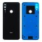 BATTERY COVER HOUSING XIAOMI REDMI NOTE 7 BLACK WITH LENS OF CAMERA