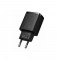 TRAVEL CHARGER BASEUS USB + USB-C 20W QC 3.0 CCXJ-B01 BLACK