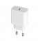 TRAVEL CHARGER MAXLIFE USB-C 20W 3A PD 3.0 WHITE