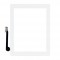 TOUCH PAD IPAD 3 (A1416, A1430, A1403) WHITE WITH STICKER AND HOME