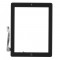 TOUCH PAD IPAD 4 (A1458, A1459, A1460) BLACK WITH STICKER AND HOME