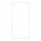 LCD FRAME IPHONE 4S WHITE WITH STICKER