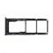 DUAL SIM CARD AND MEMORY CARD HOLDER SAMSUNG A125 GALAXY A12 BLACK GH98-46124A [ORIGINAL]