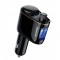 FM TRANSMITER CAR CHARGER BASEUS LOCOMOTIVE CCALL-RH01 BLACK