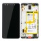 LCD + TOUCH PAD COMPLETE HUAWEI HONOR 7 WITH FRAME AND BATTERY BLACK 02350MFN ORIGINAL SERVICE PACK