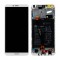 LCD + TOUCH PAD COMPLETE HUAWEI HONOR 7X WITH FRAME AND BATTERY WHITE 02351QBV ORIGINAL SERVICE PACK