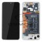 LCD + TOUCH PAD COMPLETE HUAWEI P30 LITE MAR-LX1A WITH FRAME AND BATTERY WHITE 02352RQC ORIGINAL SERVICE PACK