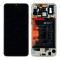 LCD + TOUCH PAD COMPLETE HUAWEI P30 LITE MARIE-AL00A WITH FRAME AND BATTERY CAMERA VERSION 24MPIX PEARL WHITE 02352PJN ORIGINAL SERVICE PACK