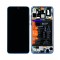 LCD + TOUCH PAD COMPLETE HUAWEI P30 LITE NEW EDITION MAR-L21BX WITH FRAME AND BATTERY PEACOCK BLUE 02353FQE 02353DQS ORIGINAL SERVICE PACK