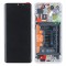 LCD + TOUCH PAD COMPLETE HUAWEI P30 PRO WITH FRAME AND BATTERY SILVER 02353SBC ORIGINAL SERVICE PACK