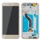 LCD + TOUCH PAD COMPLETE HUAWEI P8 LITE 2017 / P9 LITE 2017 PRA-LA1, PRA-LX2, PRA-LX1, PRA-LX3 GOLD WITH FRAME NO LOGO