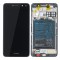 LCD + TOUCH PAD COMPLETE HUAWEI Y5 2017 MAYA-L22 WITH FRAME AND BATTERY BLACK 02351DMD ORIGINAL SERVICE PACK