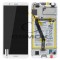 LCD + TOUCH PAD COMPLETE HUAWEI Y6 2018 WITH FRAME AND BATTERY WHITE 02351WLK ORIGINAL SERVICE PACK