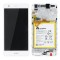 LCD + TOUCH PAD COMPLETE HUAWEI Y6 II CAM-L21 WITH FRAME AND BATTERY WHITE 02350VRS ORIGINAL SERVICE PACK