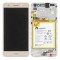 LCD + TOUCH PAD COMPLETE HUAWEI Y6 II CAM-L21 WITH FRAME AND BATTERY GOLD 02350VUK ORIGINAL SERVICE PACK