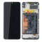 LCD + TOUCH PAD COMPLETE HUAWEI Y6P WITH FRAME AND BATTERY BLACK 02353LKV ORIGINAL SERVICE PACK