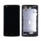 LCD + TOUCH PAD COMPLETE LENOVO A1000M BLACK WITH FRAME 5D68C05657 ORIGINAL SERVICE PACK