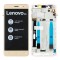 LCD + TOUCH PAD COMPLETE LENOVO K6 POWER GOLD WITH FRAME 5D68C07210 ORIGINAL SERVICE PACK